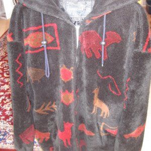 Forecaster Sport Animal Print Fleece Jacket